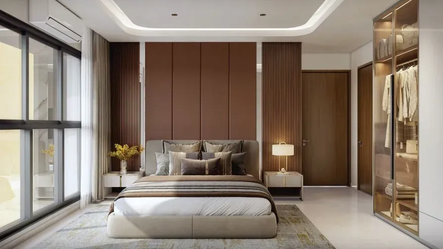 Brigade Savannah wide internal roads and plot boulevard at Gummanahalli